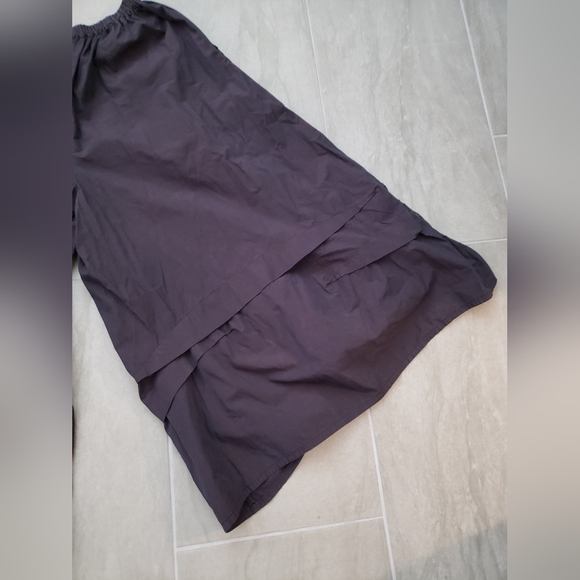 NWOT Krista Larson Taffeta Ruffle Wide Leg Pants One Size - Picture 9 of 12